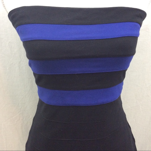 Express Strapless Bandage Dress - Picture 4 of 5